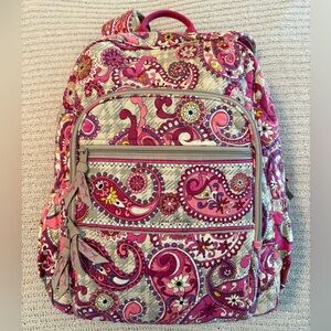 Vera Bradley Pink Paisley Women's Backpack
